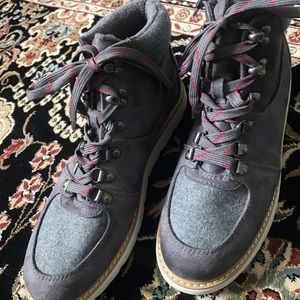 Merona Gray Hiking Boots Size 10